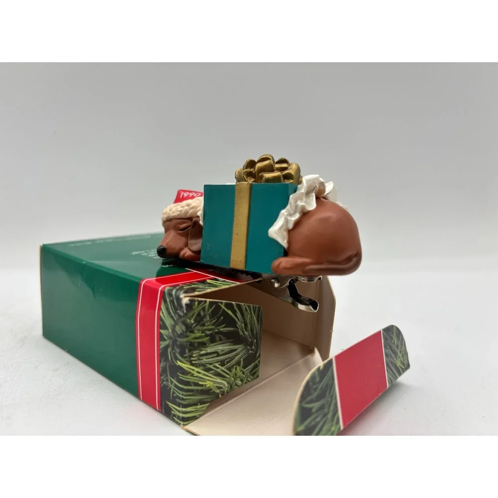 Hallmark Keepsake Dated 1990 Vintage Long Winters Nap Clip On Ornament